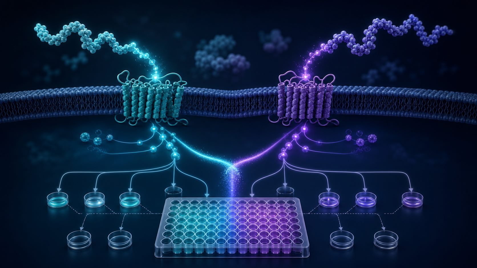 CJC-1295 and ipamorelin receptor research